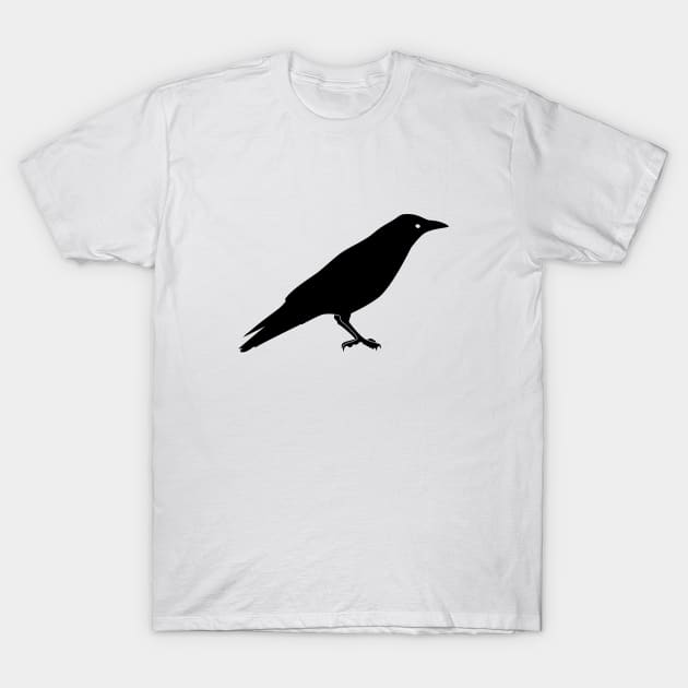 Crow T-Shirt by Aunt Choppy